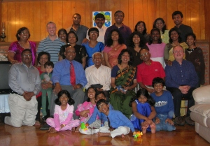 Big smiles to celebrate Durai Uncle's 87th birthday at Detroit